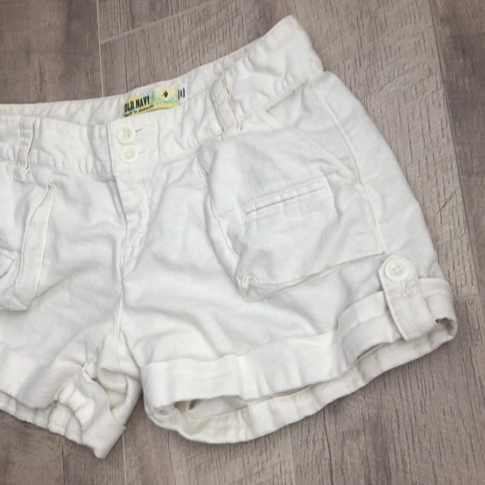 Old Navy Knit Shorts Size 4. Ultra low - Picture 3 of 6